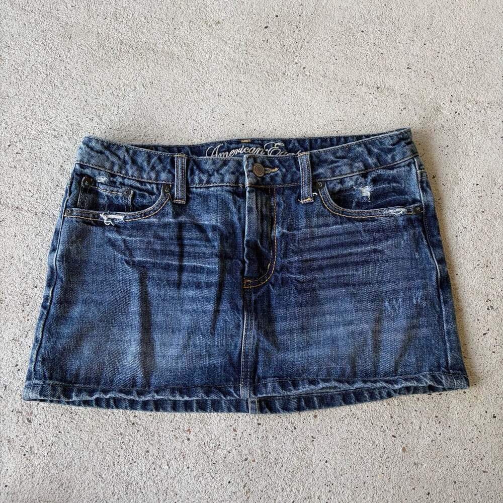 2000s Y2K American Eagle Vintage Mini Skirt Size 6